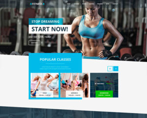 Website development for fitness-club. After website was done we started internet marketing advertising campaing, that include pay-per-click advertising at Google Adwords and Facebook