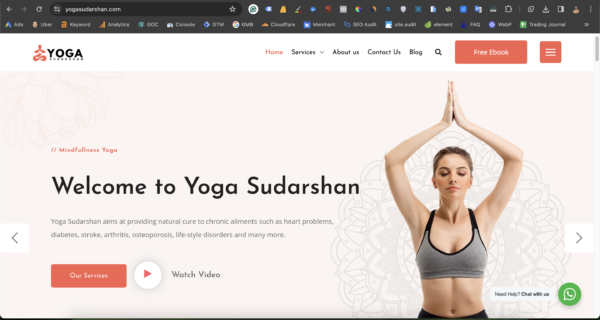yogasudardshan client case study