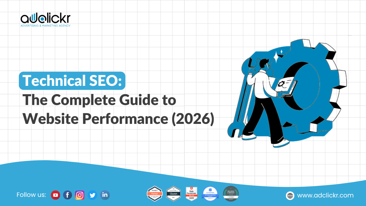 Website performance and technical SEO complete optimisation guide — Core Web Vitals, crawlability, and site speed