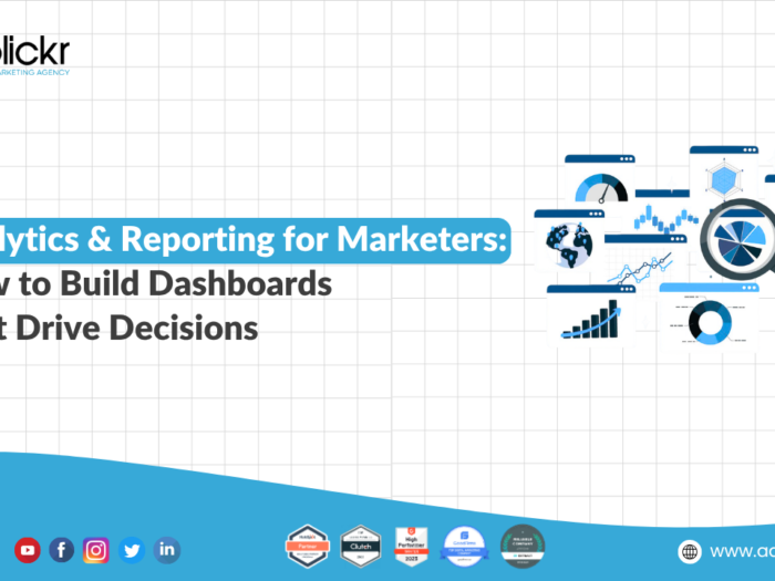 Analytics and reporting dashboard overview for data-driven marketing teams