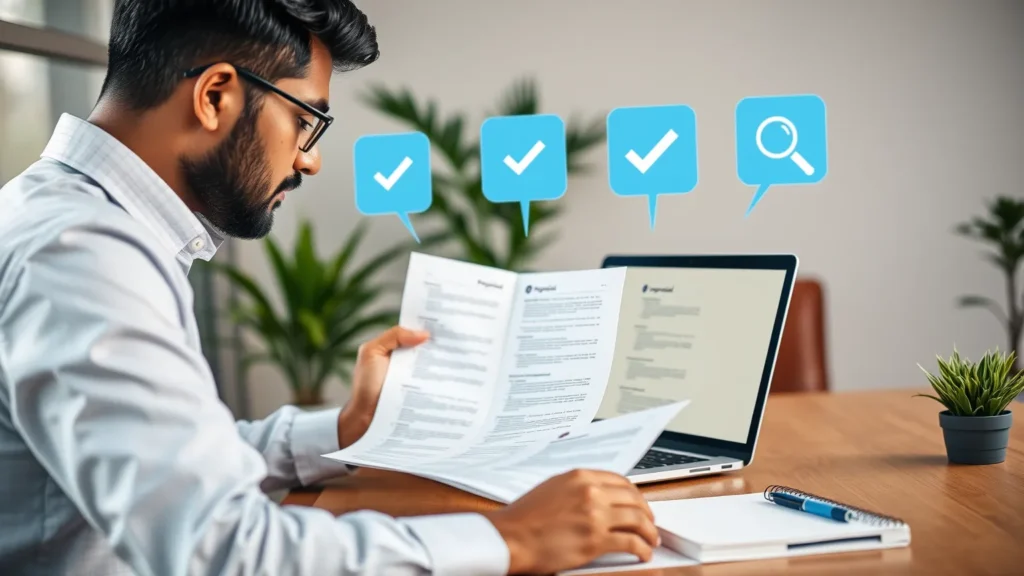 Business owner in Jaipur comparing digital marketing agency proposals on a laptop
